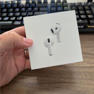 Apple AirPods 4 Wireless Earbuds - White